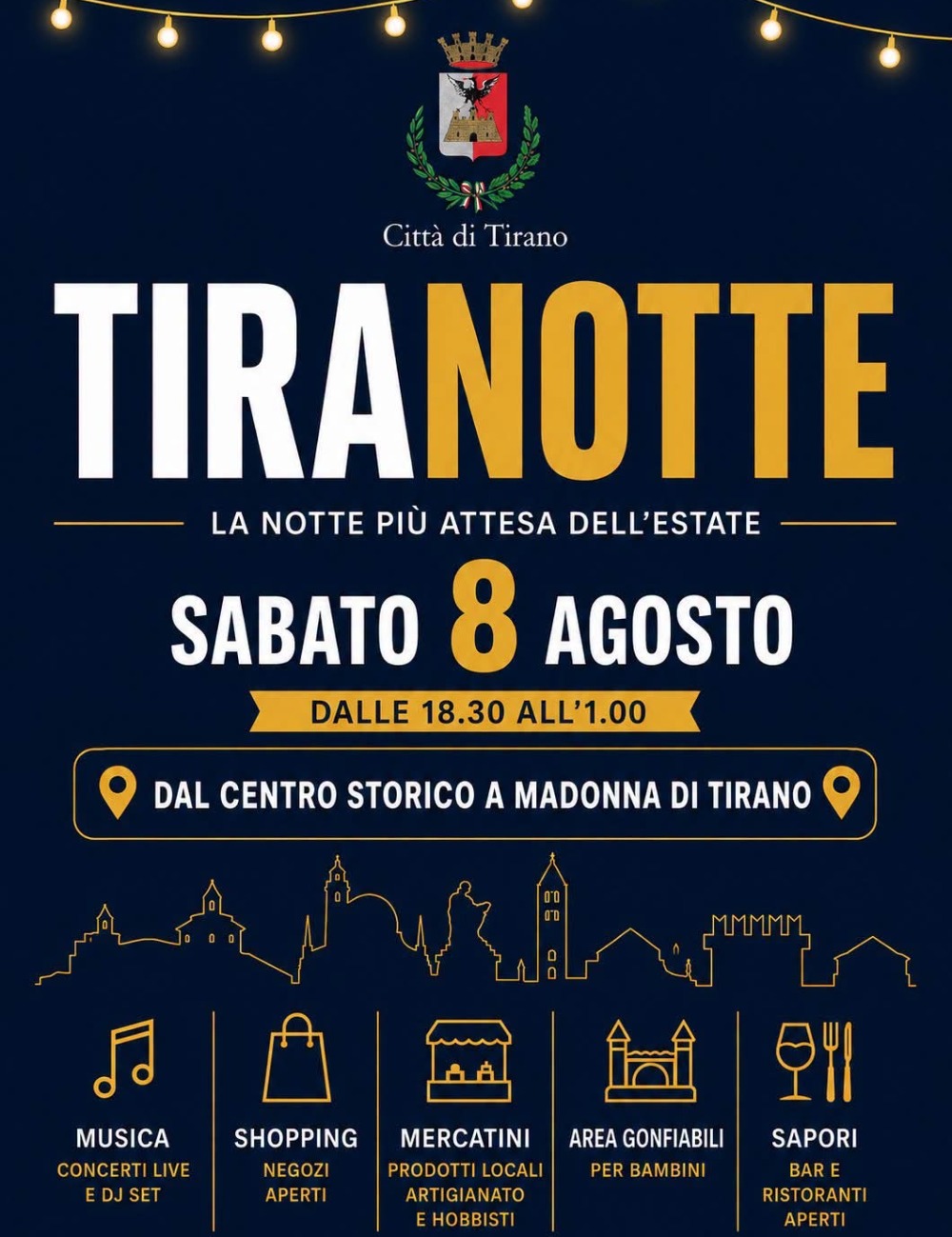 Immagine Evento Tiranotte | Calendario Valtellinese