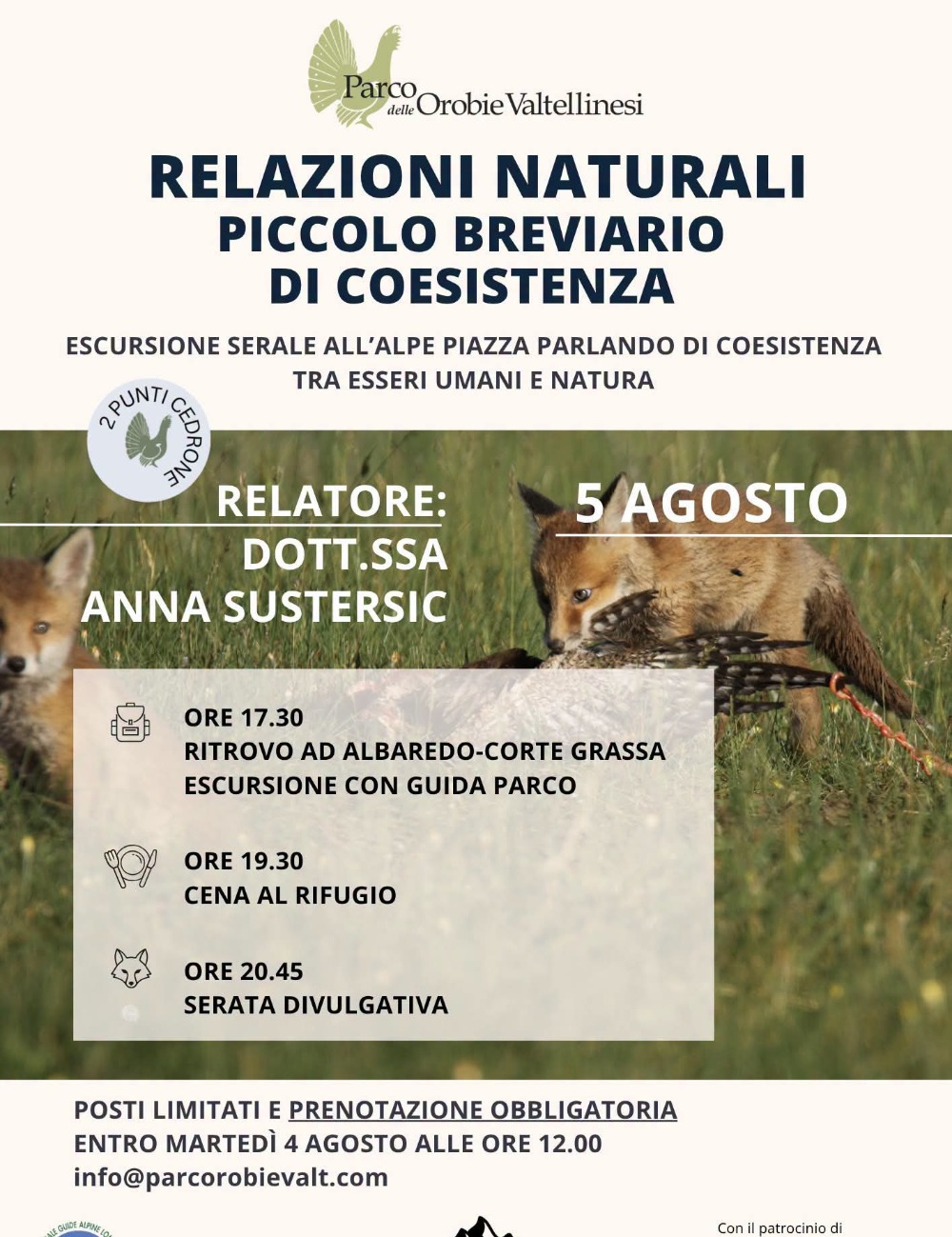 Immagine Evento Relazioni naturali | Calendario Valtellinese