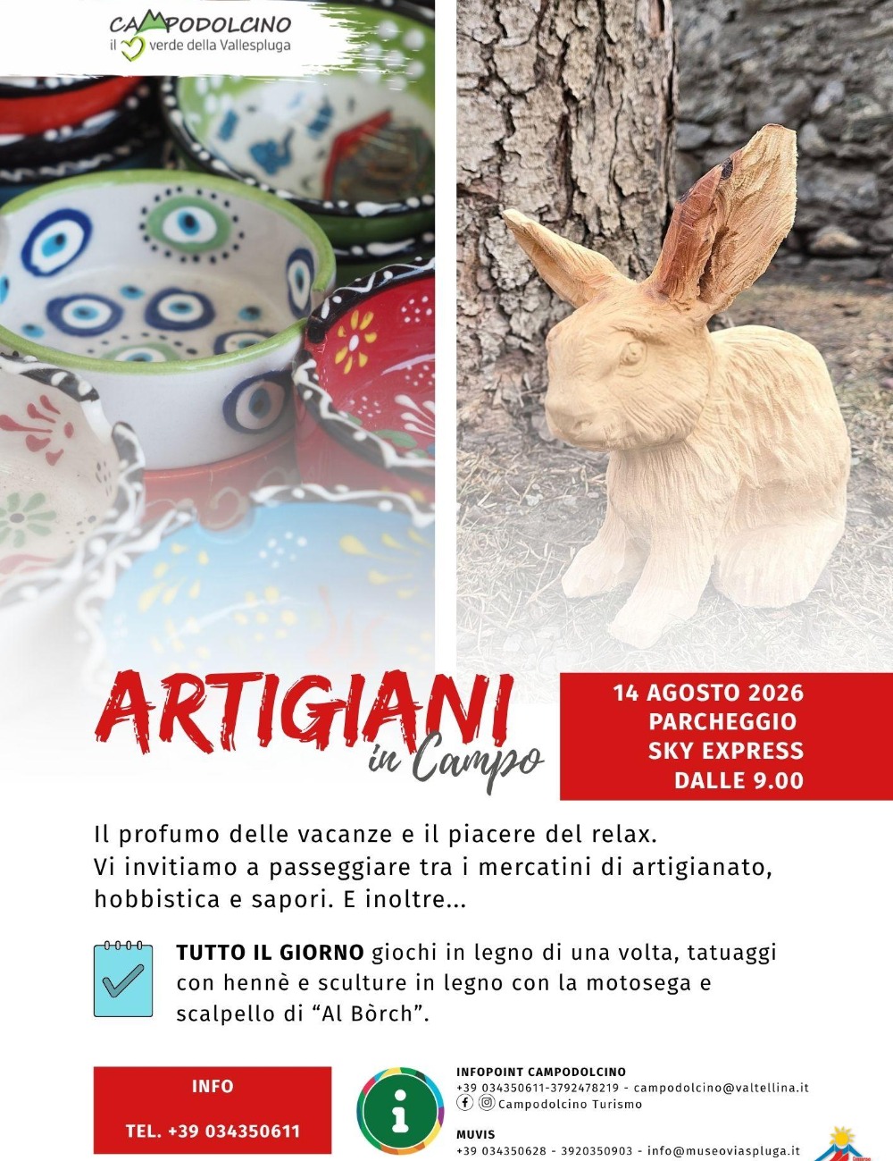 Immagine Evento Artigiani in Campo | Calendario Valtellinese