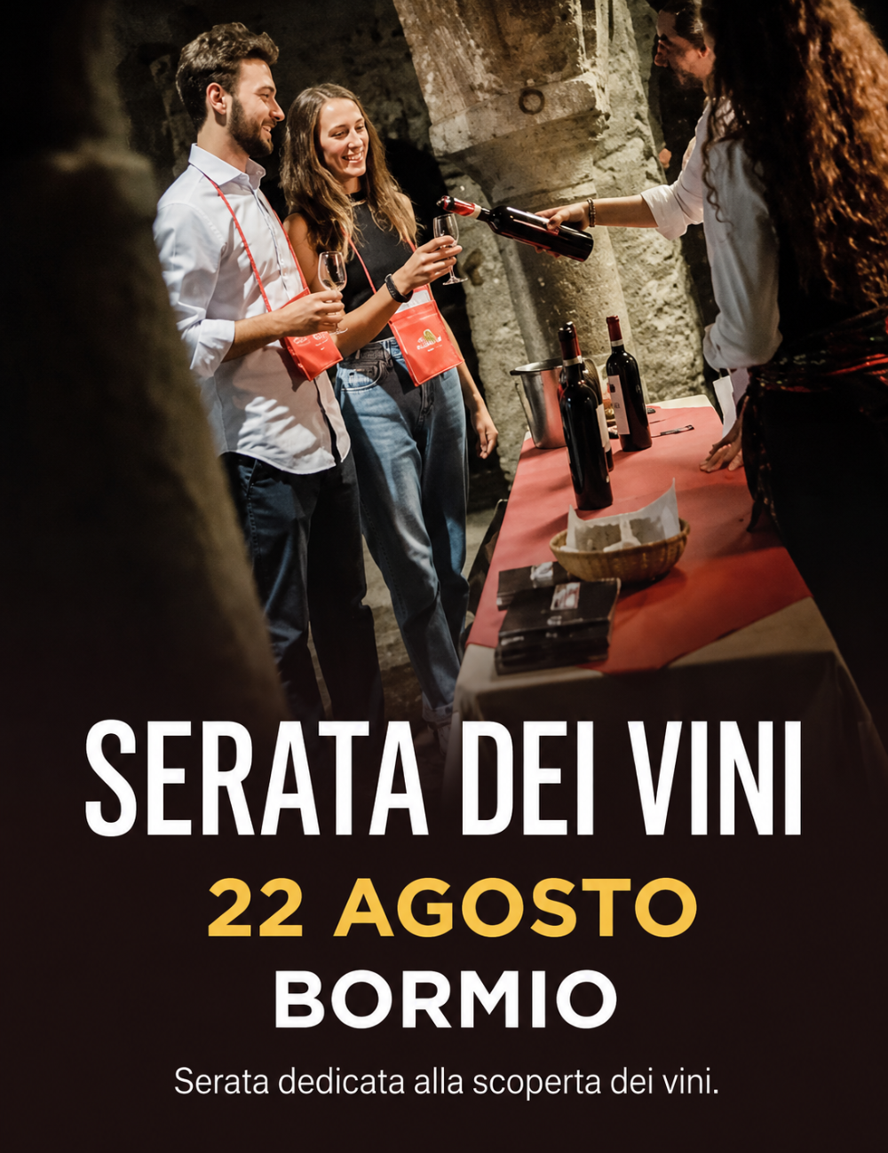 Immagine Evento La Serata dei Vini | Calendario Valtellinese