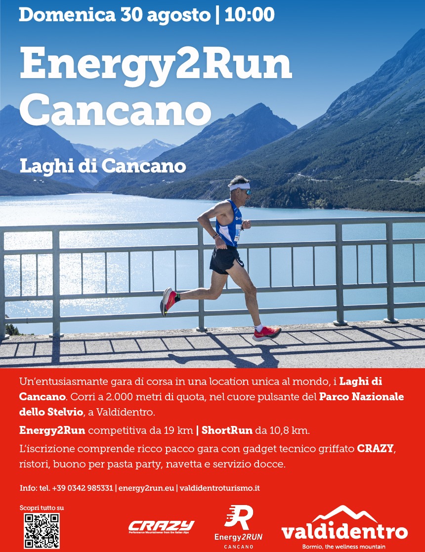 Immagine Evento Energy2Run Cancano | Calendario Valtellinese