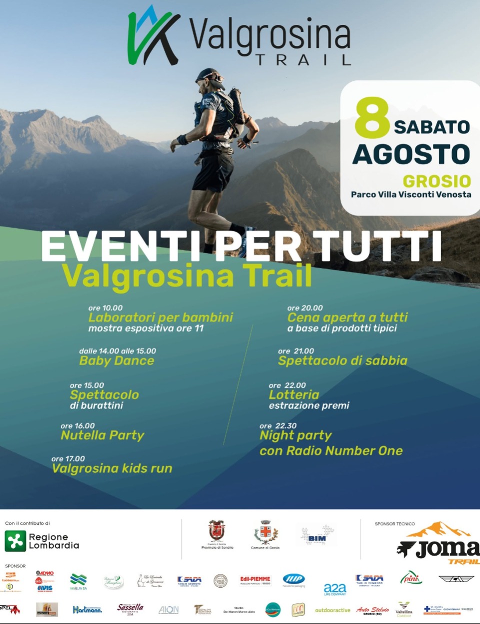 Immagine Evento Valgrosina Trail | Calendario Valtellinese