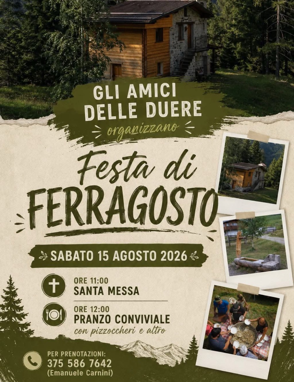 Immagine Evento Festa di Ferragosto | Calendario Valtellinese