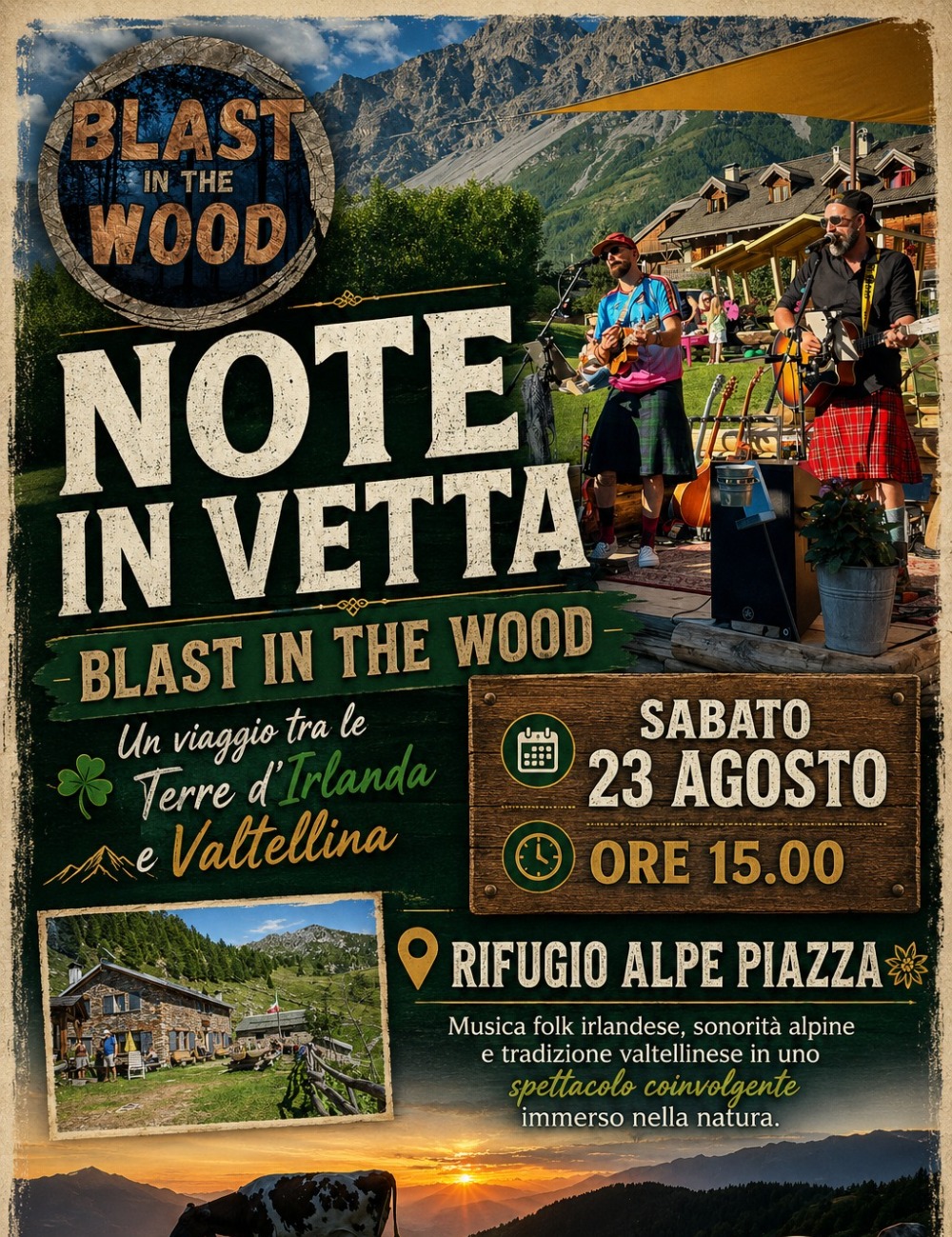 Immagine Evento Note in Vetta – Blast in the Wood | Calendario Valtellinese