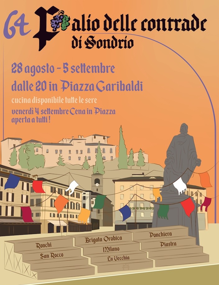 Immagine Evento 64° Palio delle Contrade di Sondrio | Calendario Valtellinese
