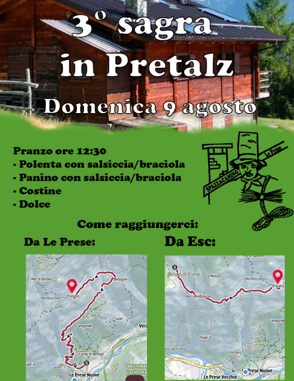 Immagine Evento Sagra in Pretalz | Calendario Valtellinese