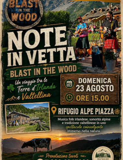 Immagine Evento Note in Vetta – Blast in the Wood | Calendario Valtellinese
