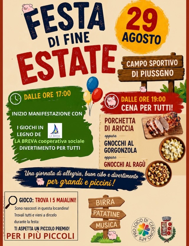 Immagine Evento Festa di fine estate | Calendario Valtellinese