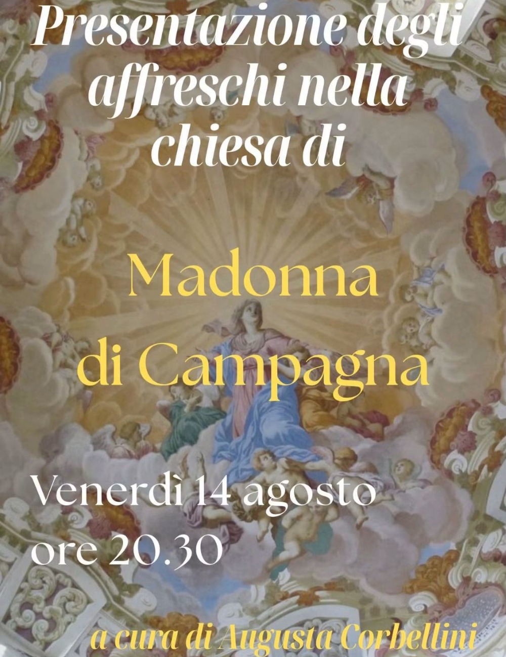 Immagine Evento Presentazione degli affreschi della Madonna di Campagna | Calendario Valtellinese