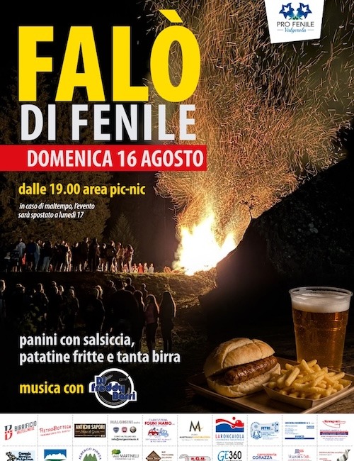Immagine Evento Falò di Fenile | Calendario Valtellinese