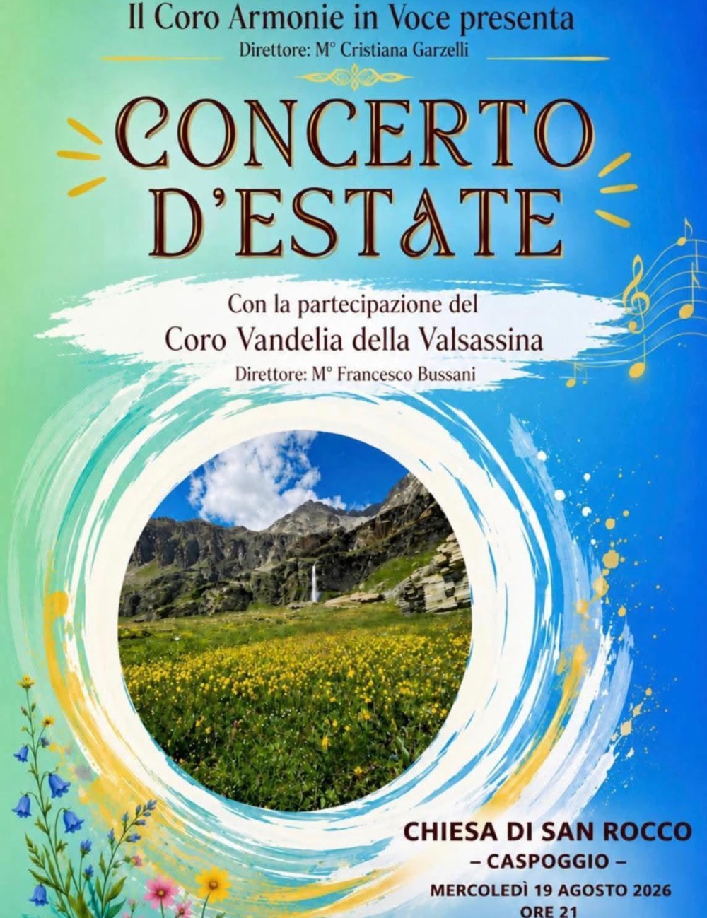 Immagine Evento Concerto d’estate | Calendario Valtellinese