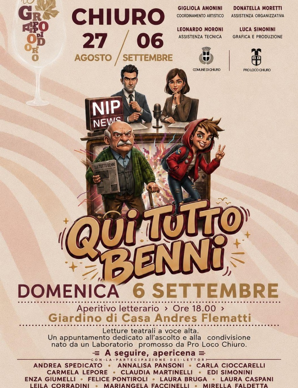 Immagine Evento Qui Tutto Benni | Calendario Valtellinese