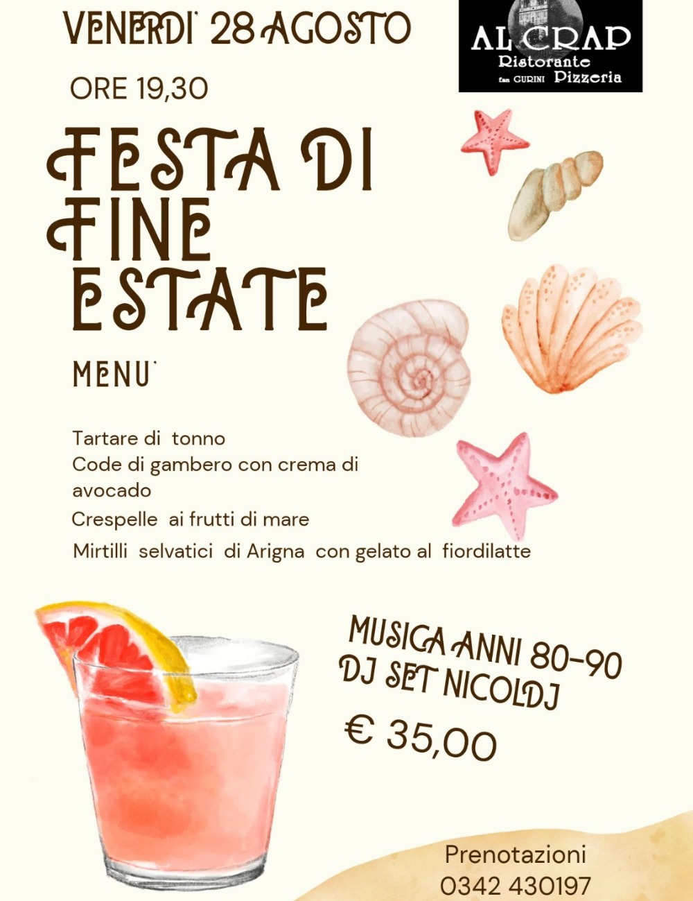 Immagine Evento Festa di fine estate | Calendario Valtellinese