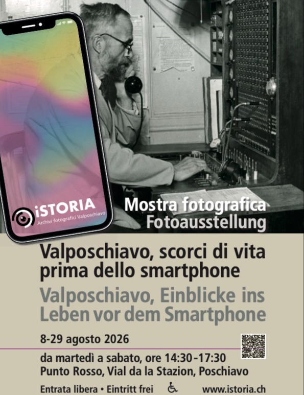 Immagine Evento Mostra "Valposchiavo, scorci di vita prima dello smartphone" | Calendario Valtellinese