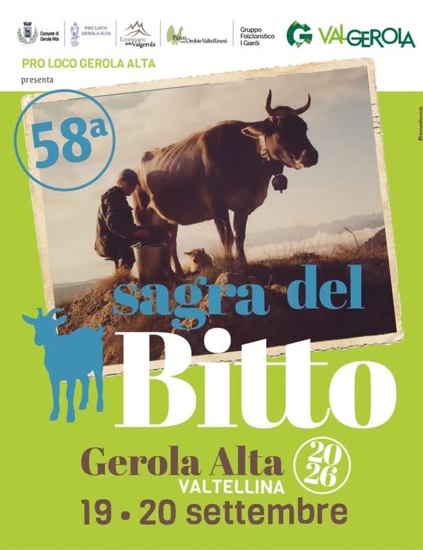 Immagine Evento 58ª Sagra del Bitto a Gerola Alta | Calendario Valtellinese