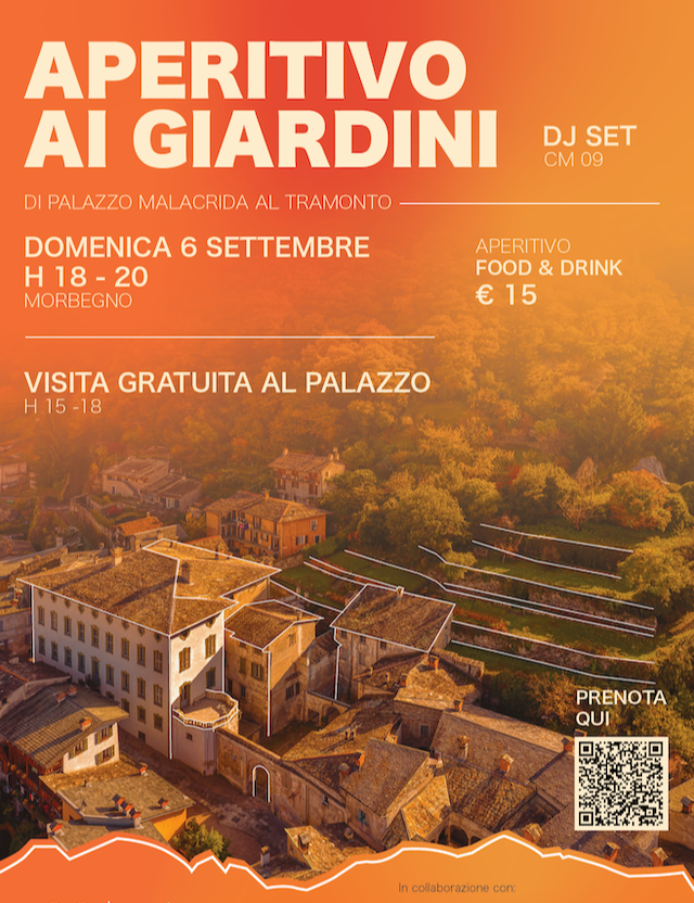 Immagine Evento Aperitivo ai Giardini | Calendario Valtellinese
