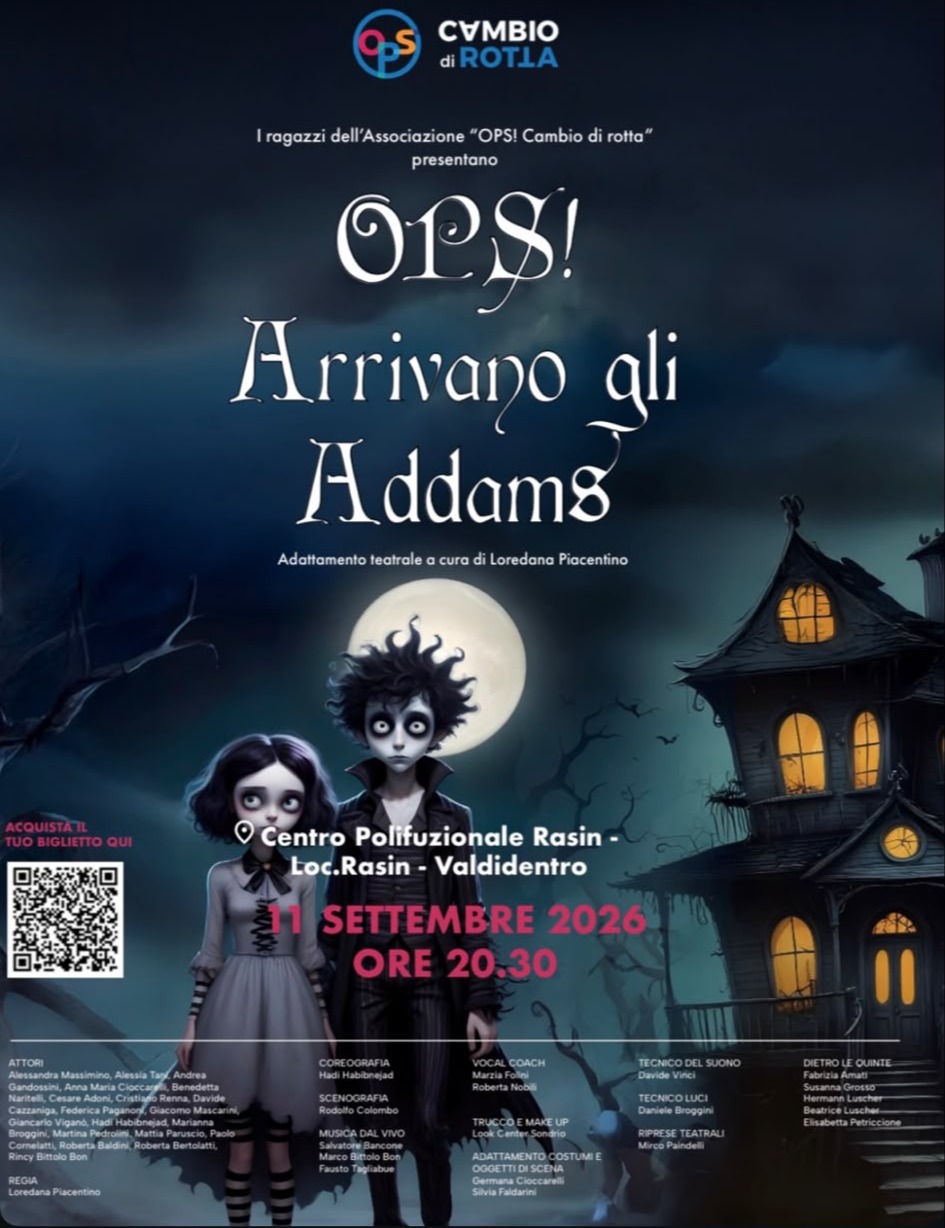 Immagine Evento OPS! Arrivano gli Addams | Calendario Valtellinese