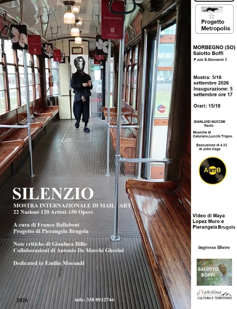 Immagine Evento Silenzio – Mostra internazionale di mail art | Calendario Valtellinese