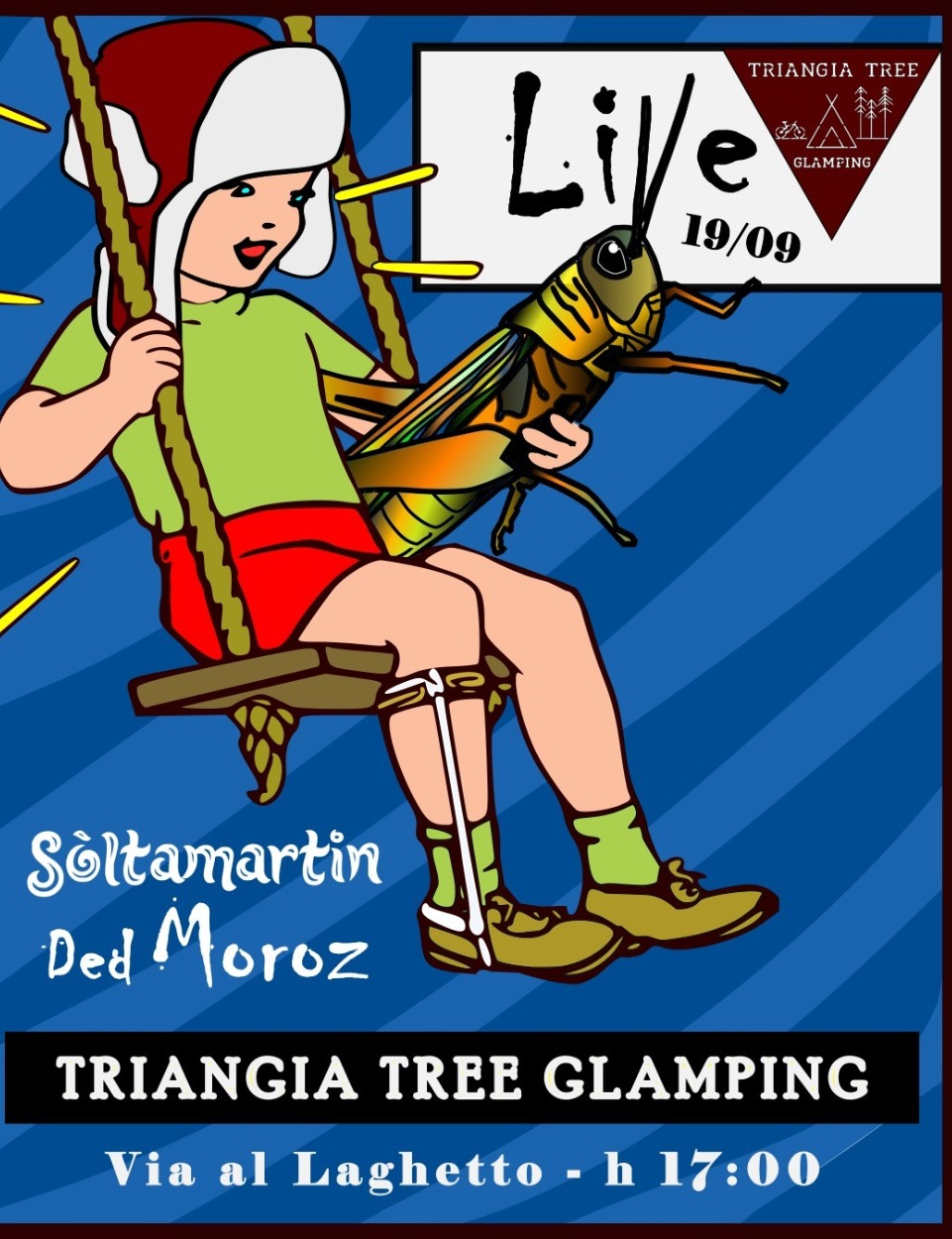 Immagine Evento Live a Triangia Tree Glamping | Calendario Valtellinese