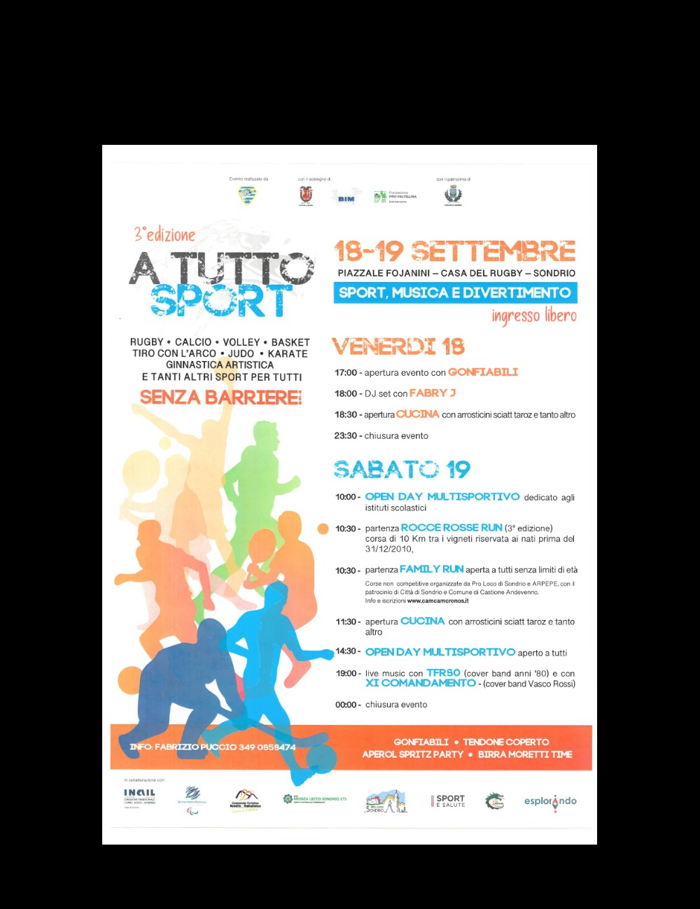 Immagine Evento Atutto Sport | Calendario Valtellinese