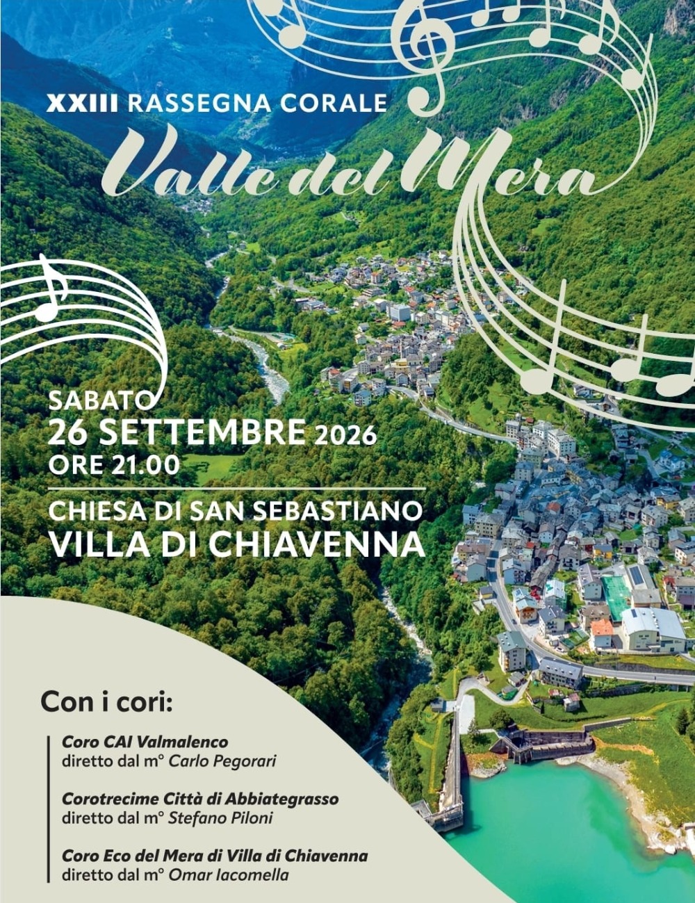 Immagine Evento Rassegna Corale Valle del Mera | Calendario Valtellinese