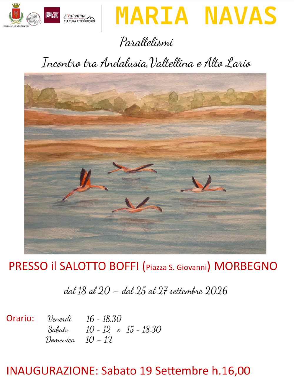 Immagine Evento Parallelismi di Maria Navas | Calendario Valtellinese