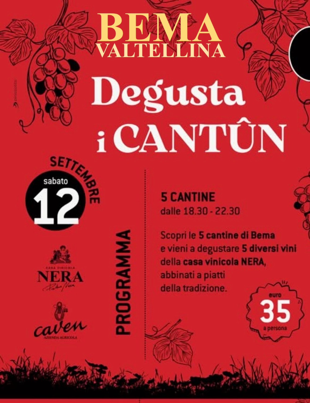 Immagine Evento Degusta i Cantûn | Calendario Valtellinese