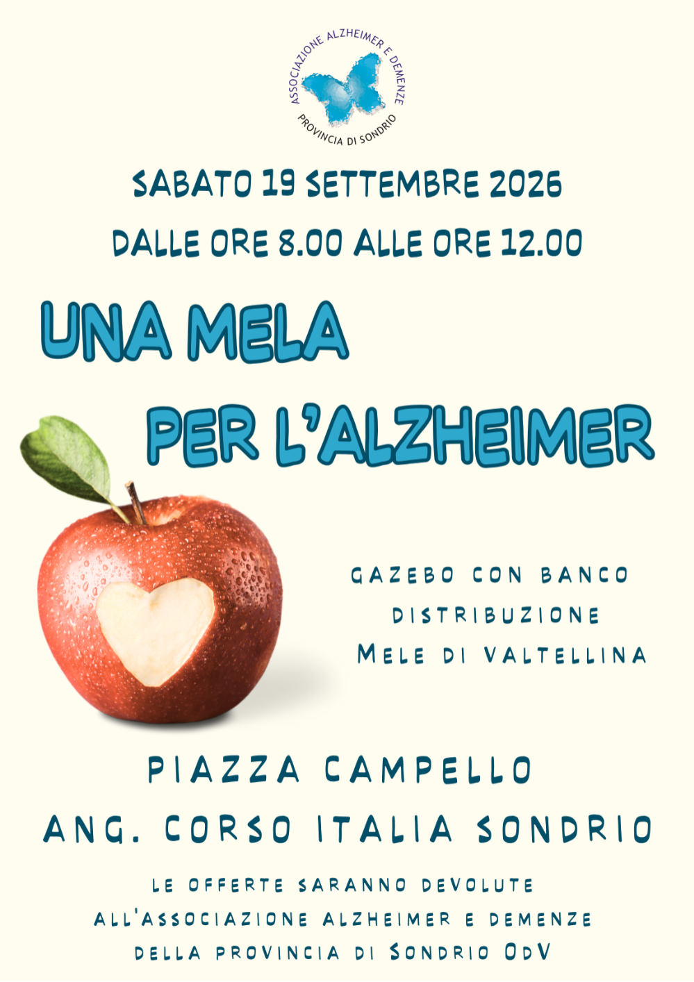 Immagine Evento Una mela per l’Alzheimer | Calendario Valtellinese
