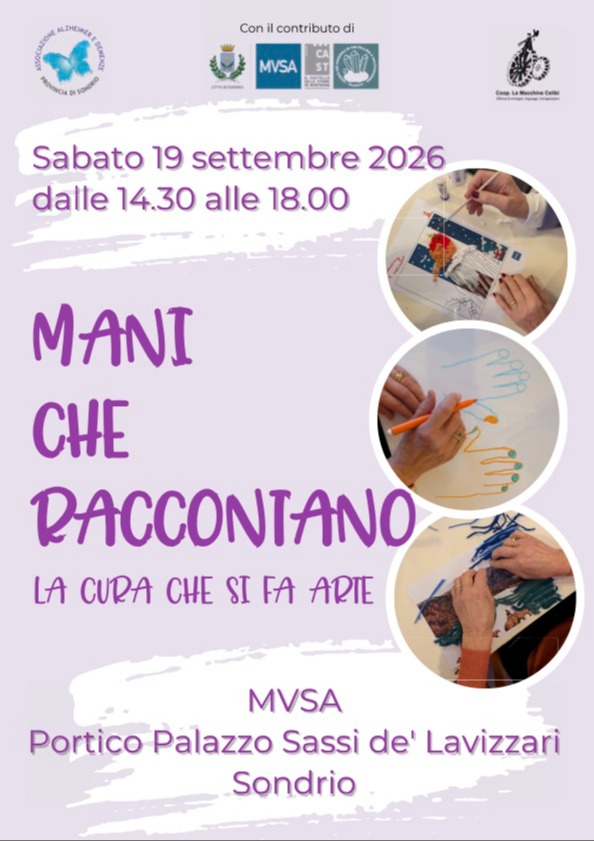 Immagine Evento Mani che raccontano | Calendario Valtellinese