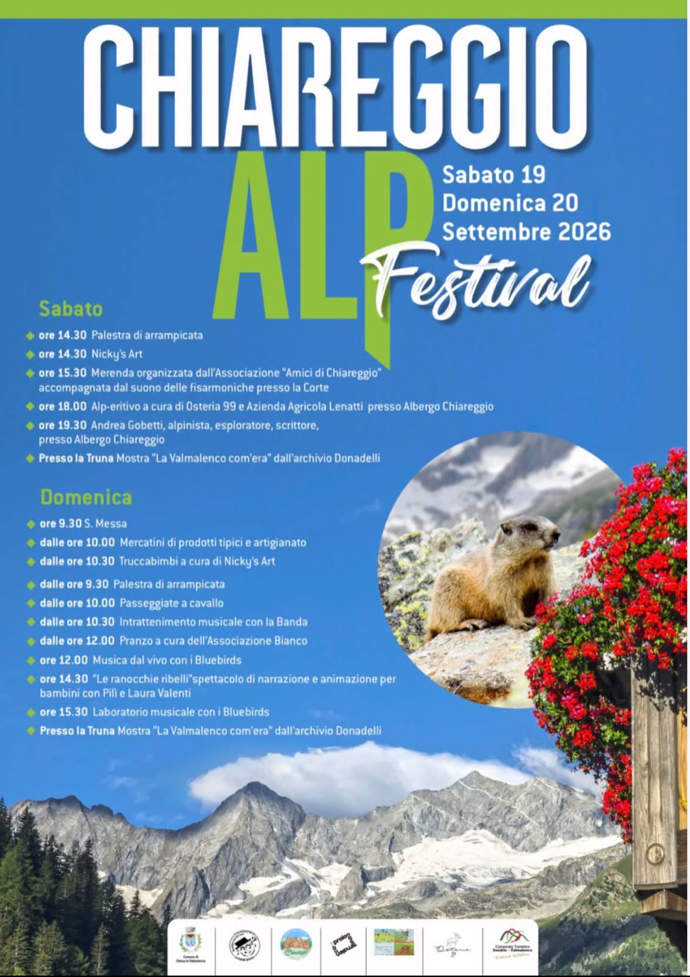 Immagine Evento Chiareggio Alp Festival | Calendario Valtellinese