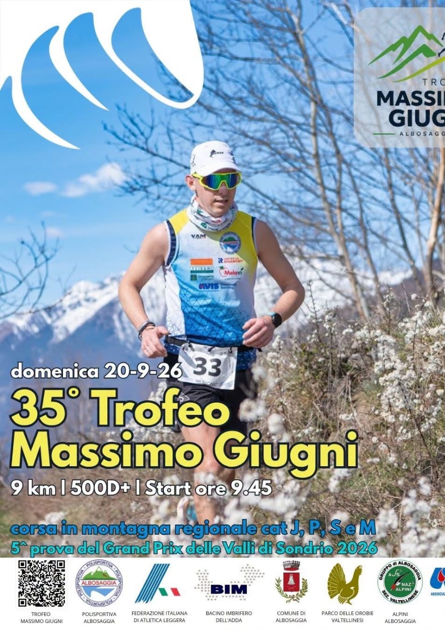 Immagine Evento Trofeo Massimo Giugni | Calendario Valtellinese