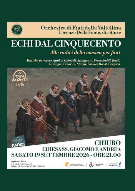 Immagine Evento Echi dal Cinquecento | Calendario Valtellinese
