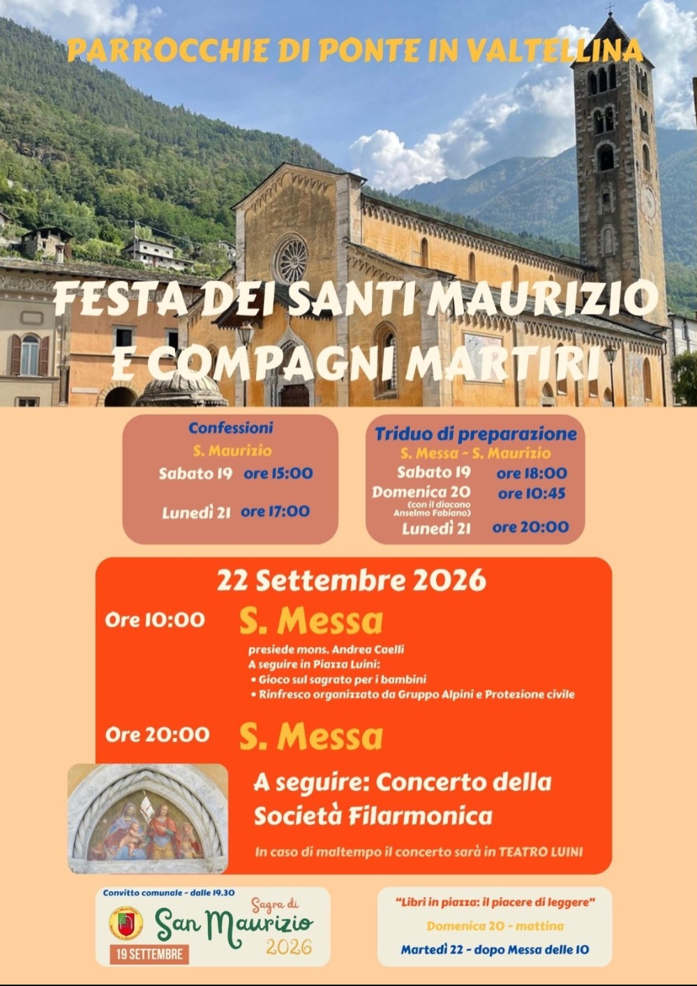 Immagine Evento Festa dei Santi Maurizio e Compagni Martiri | Calendario Valtellinese