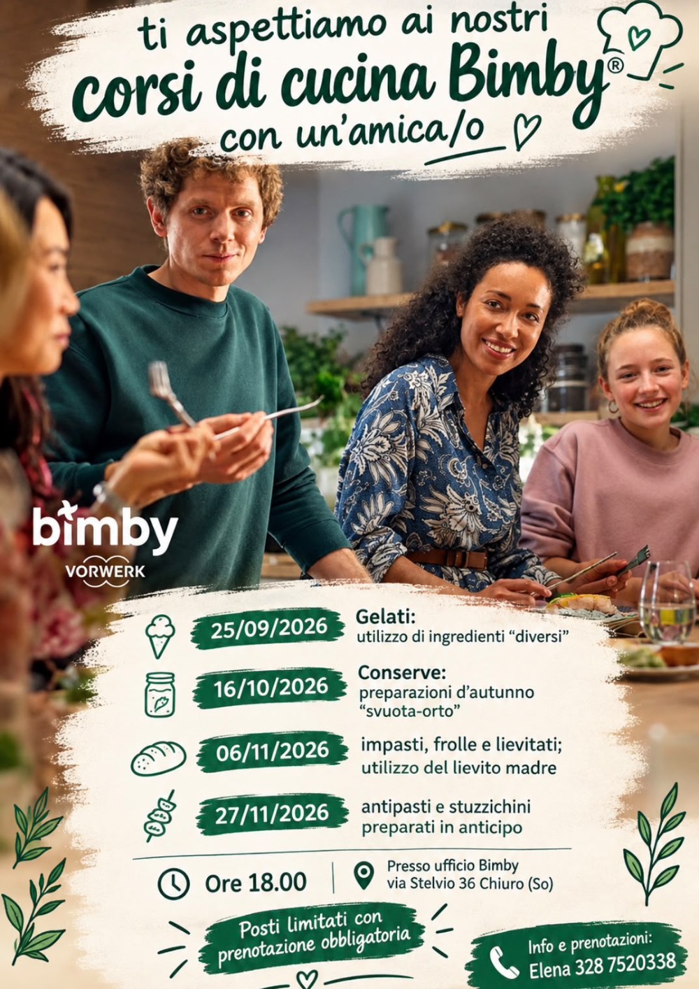 Immagine Evento Corsi di cucina Bimby | Calendario Valtellinese