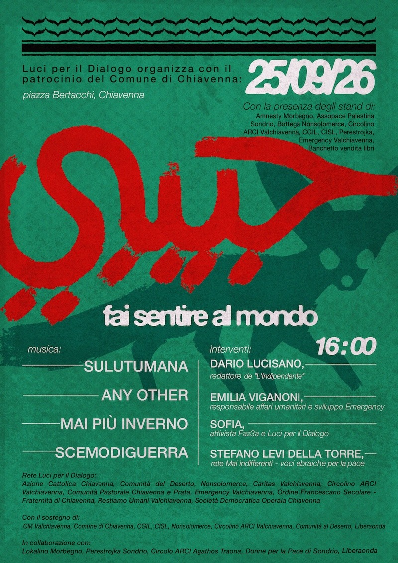 Immagine Evento Fai sentire al mondo | Calendario Valtellinese
