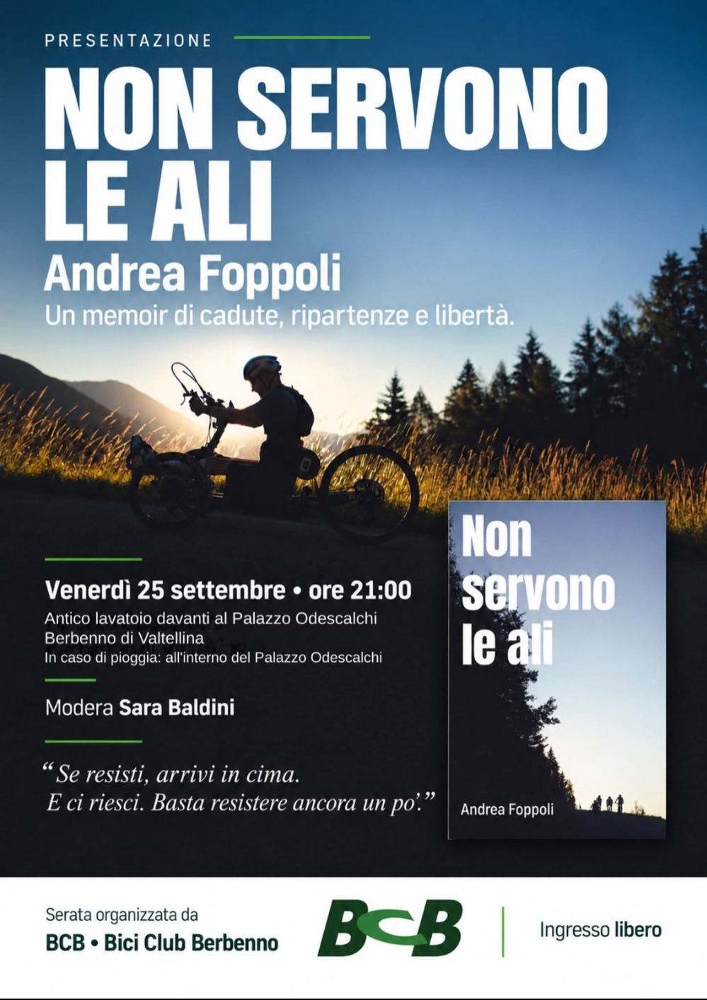 Immagine Evento Non servono le ali | Calendario Valtellinese