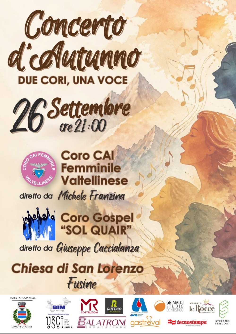 Immagine Evento Concerto d’Autunno | Calendario Valtellinese