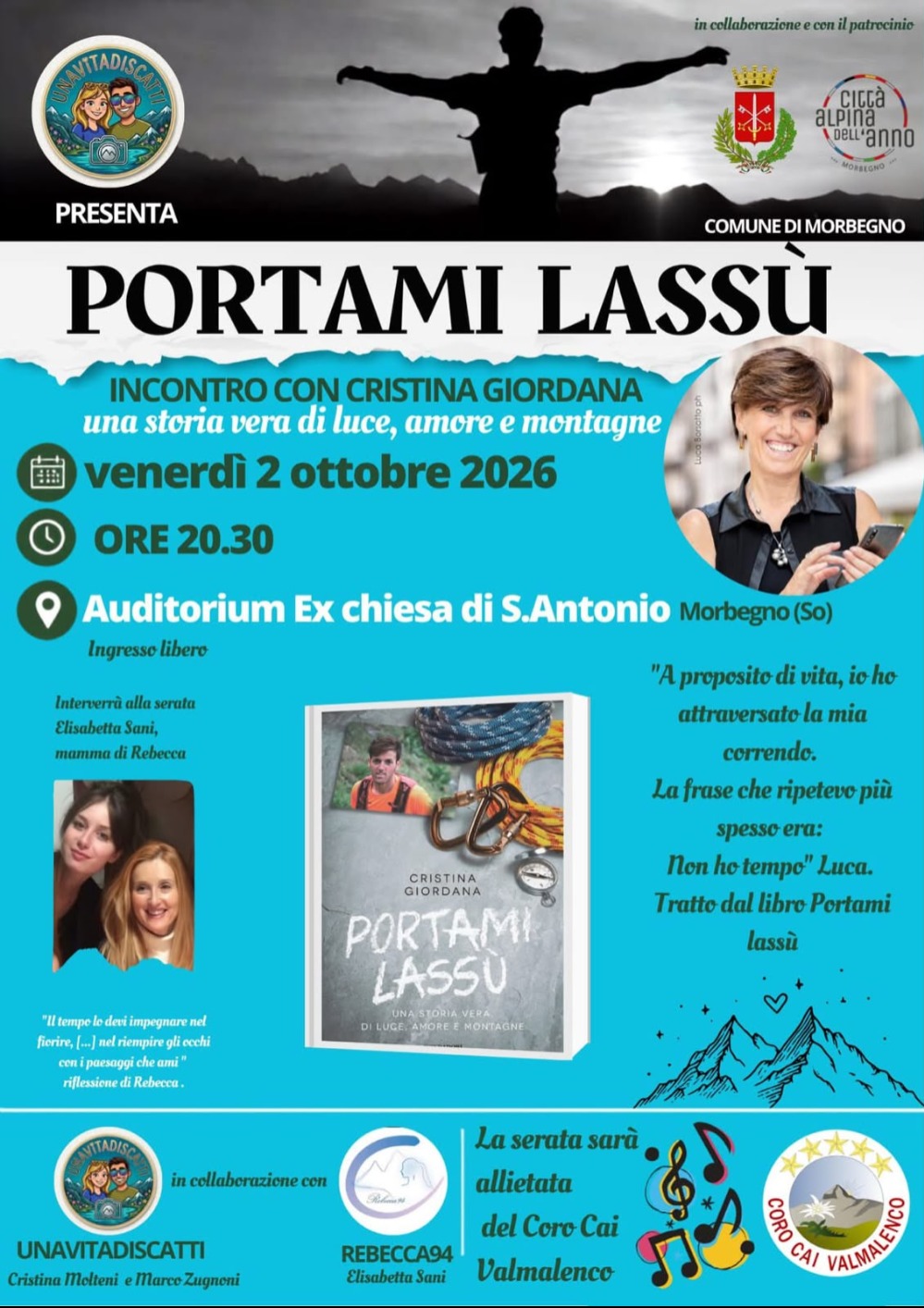 Immagine Evento Portami Lassù | Calendario Valtellinese