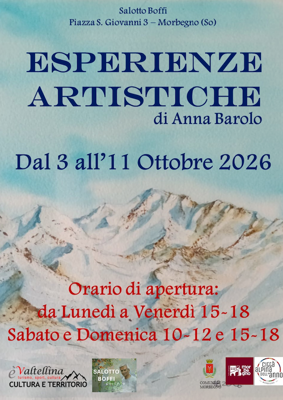 Immagine Evento Esperienze artistiche | Calendario Valtellinese