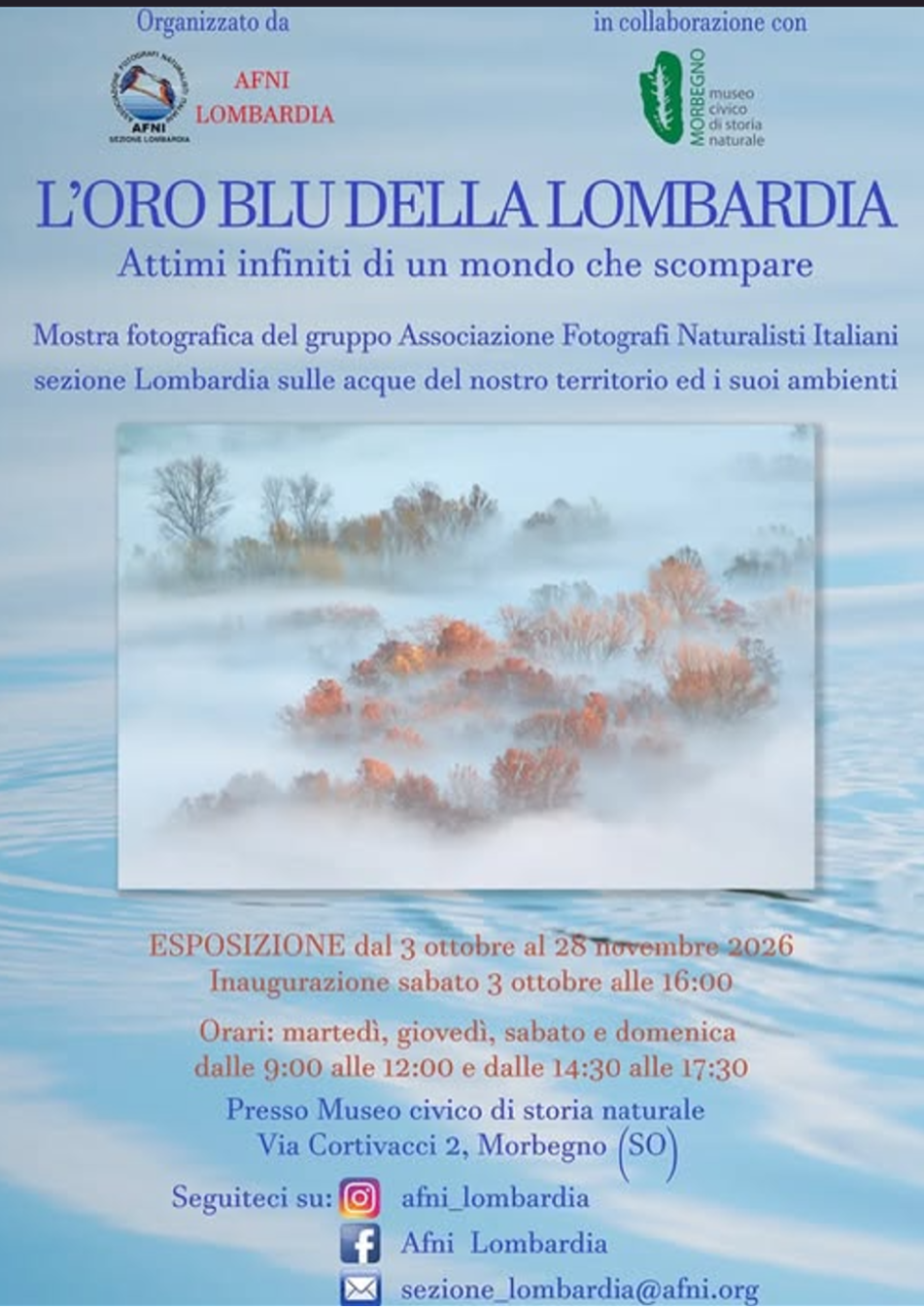 Immagine Evento L’Oro Blu della Lombardia | Calendario Valtellinese