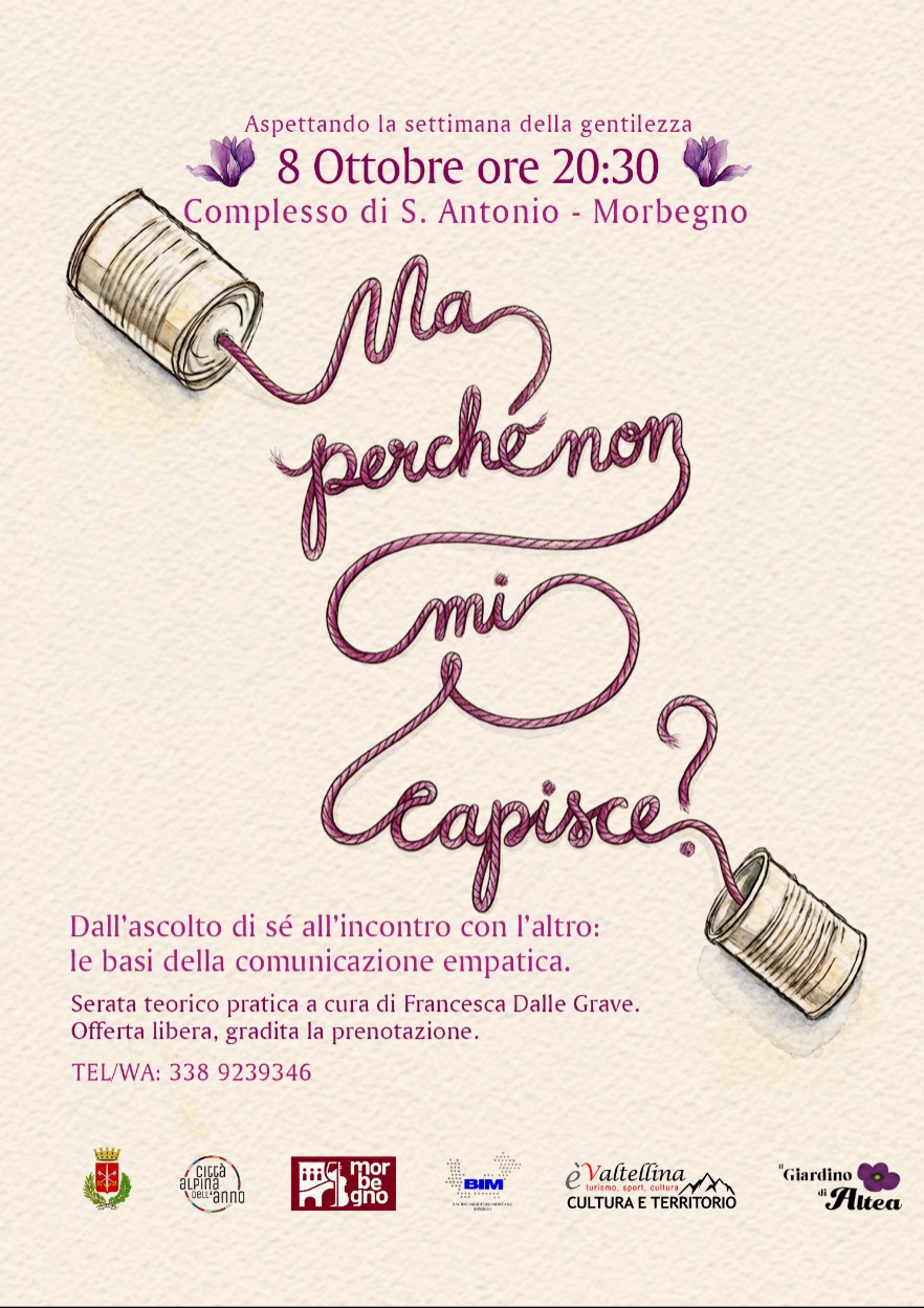 Immagine Evento Ma perché non mi capisce? | Calendario Valtellinese