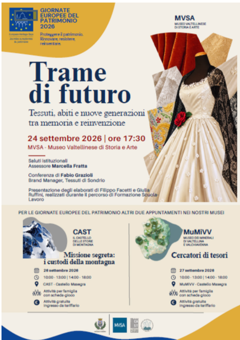 Immagine Evento Trame di futuro | Calendario Valtellinese