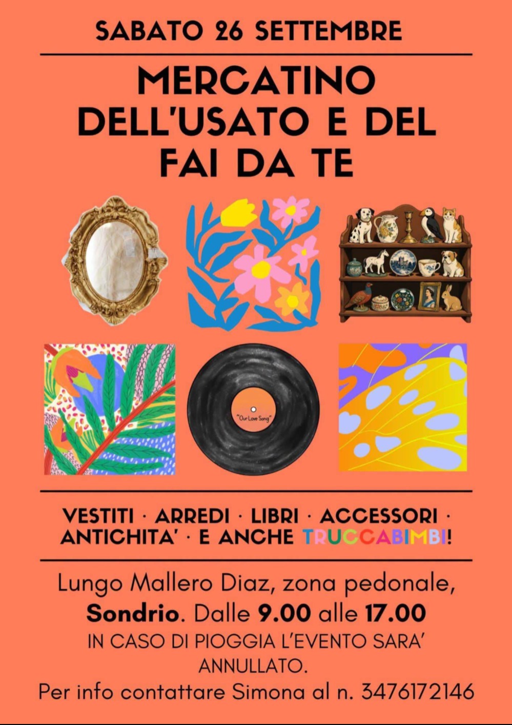 Immagine Evento Mercatino dell’usato e del fai da te | Calendario Valtellinese