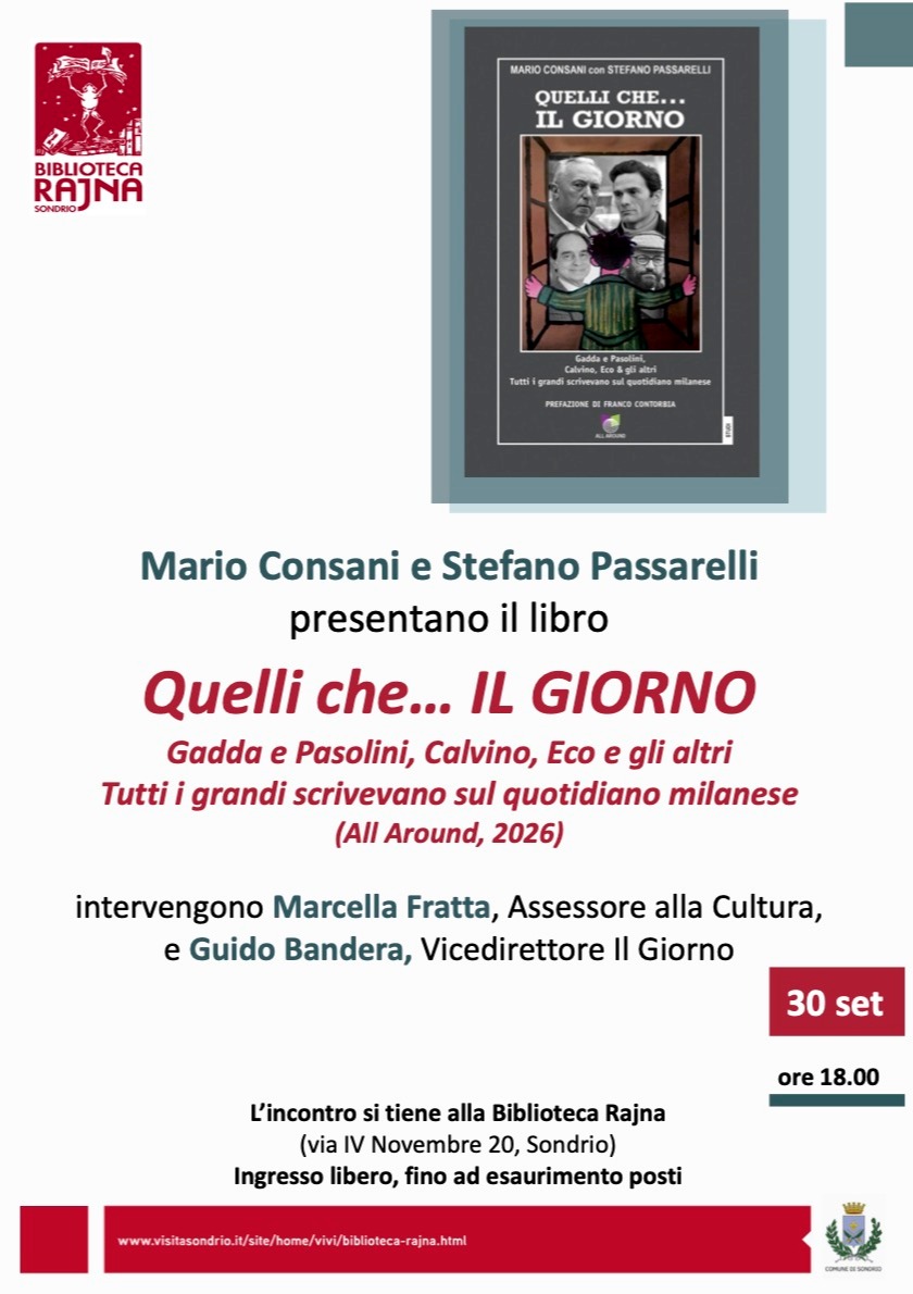 Immagine Evento Quelli che… IL GIORNO | Calendario Valtellinese