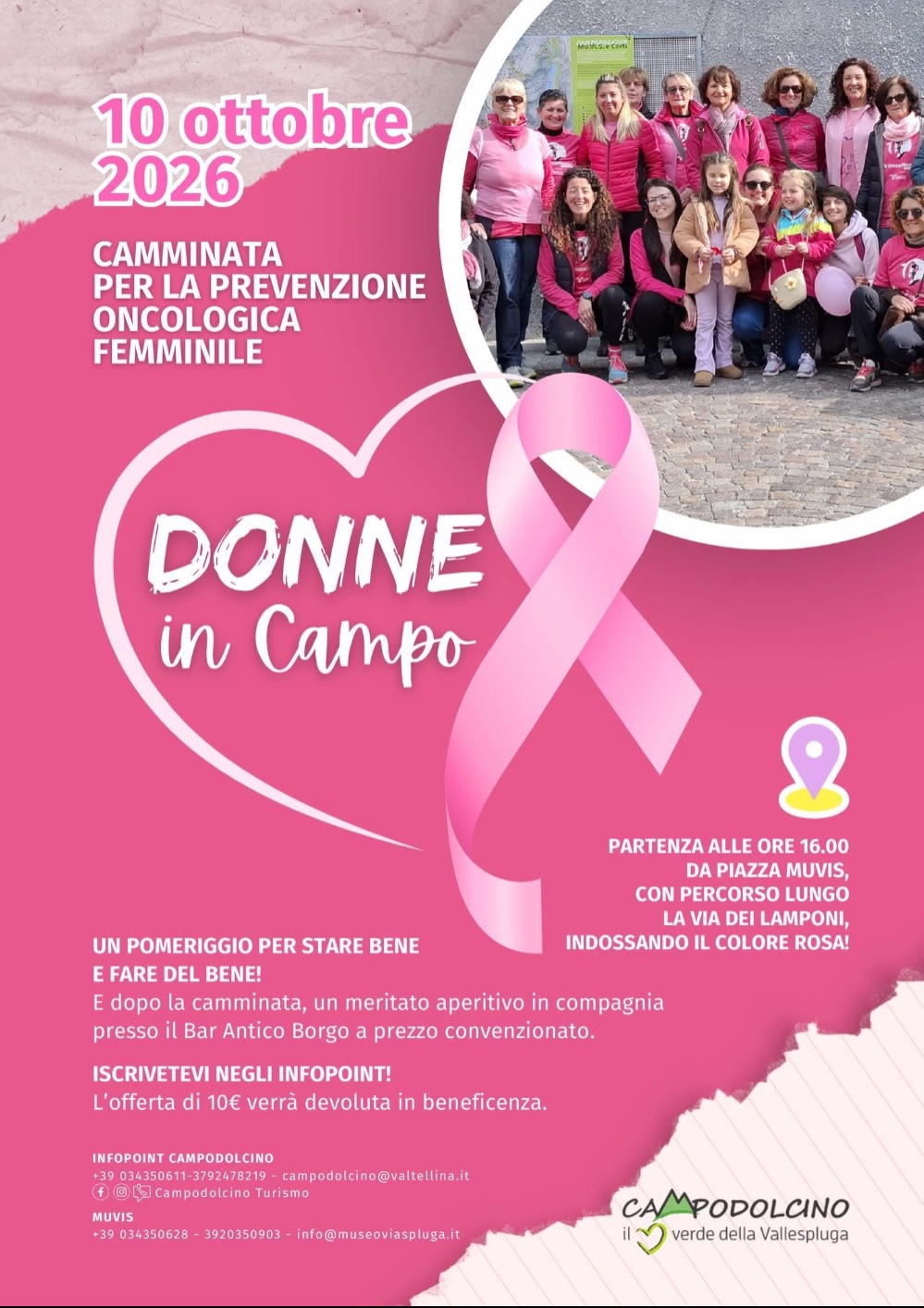 Immagine Evento Donne in Campo | Calendario Valtellinese