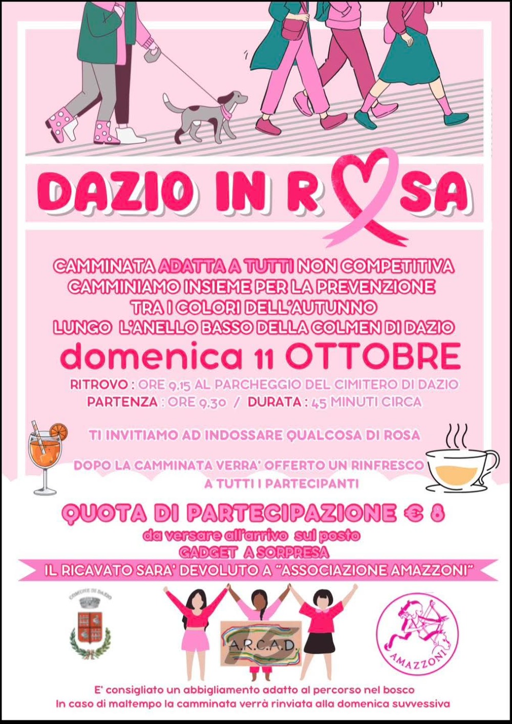 Immagine Evento Dazio in Rosa | Calendario Valtellinese