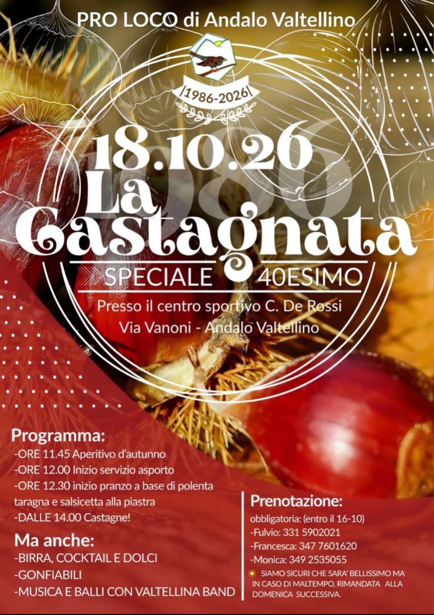 Immagine Evento La Castagnata | Calendario Valtellinese