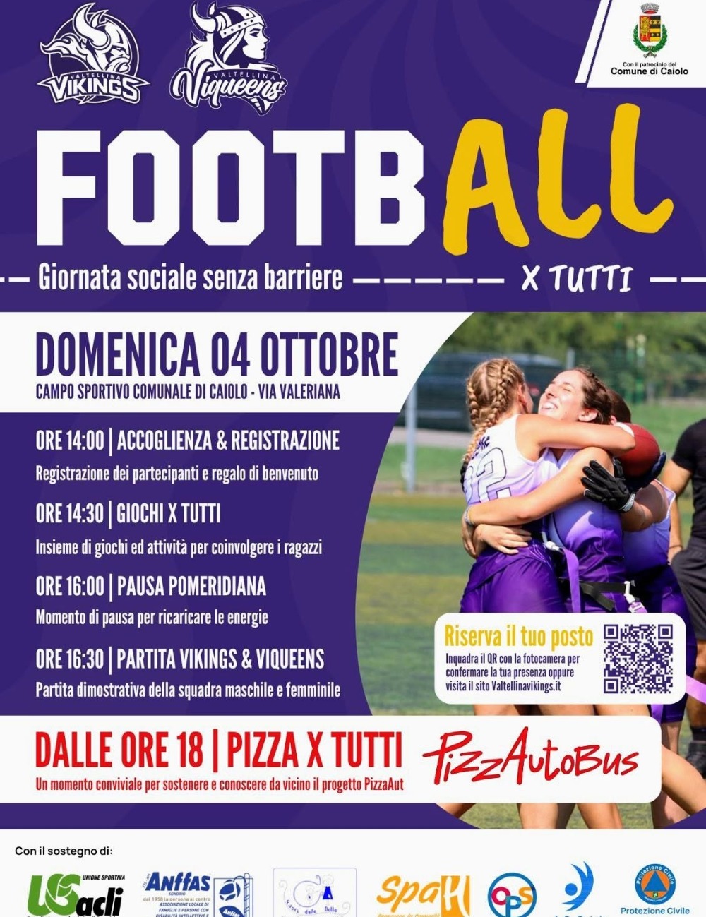 Immagine Evento FootBall X Tutti | Calendario Valtellinese
