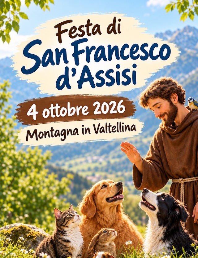 Immagine Evento Festa di San Francesco d’Assisi | Calendario Valtellinese
