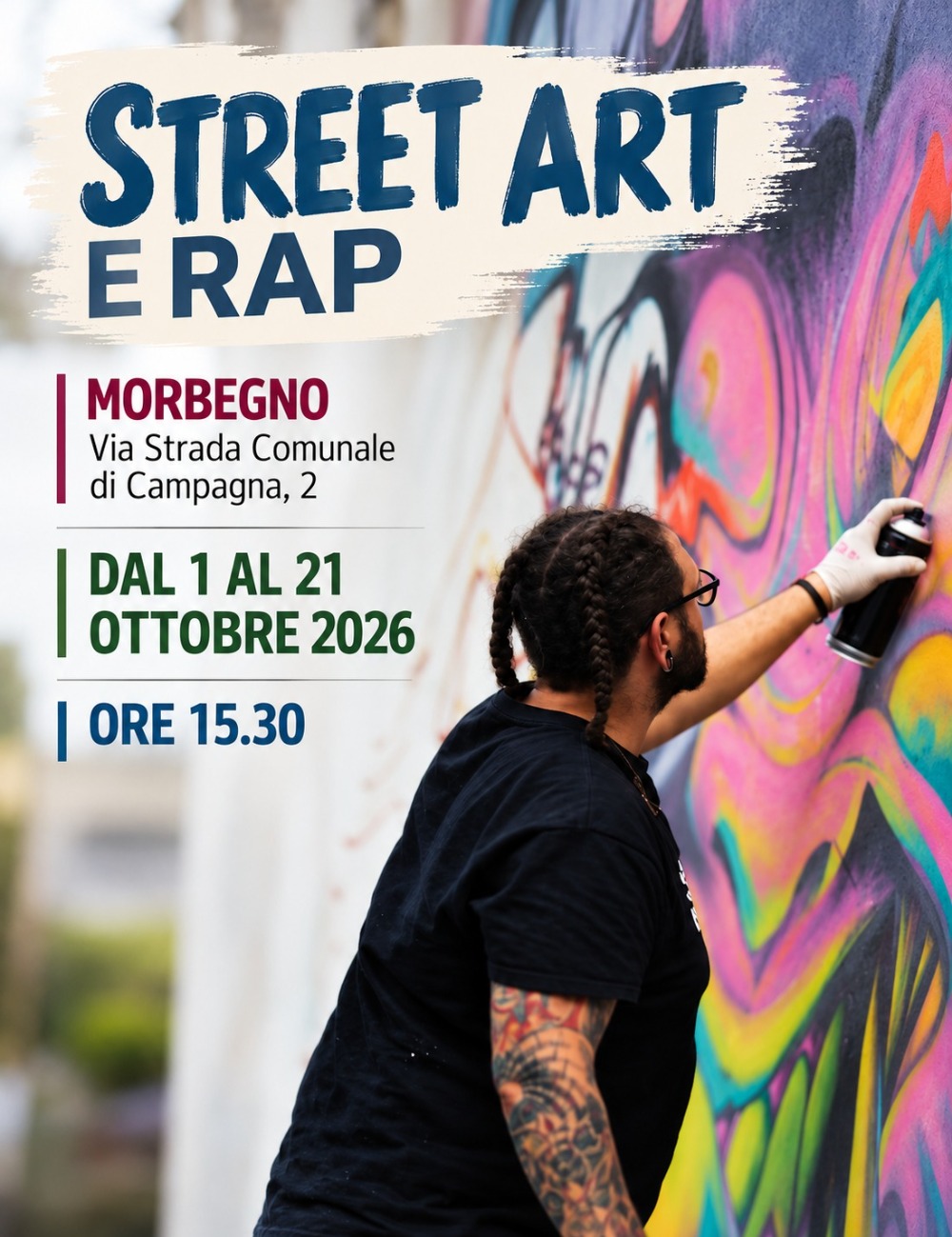 Immagine Evento Street Art e Rap | Calendario Valtellinese
